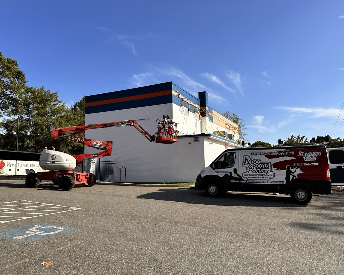 Abe & Sons Painting project in Asheboro, NC